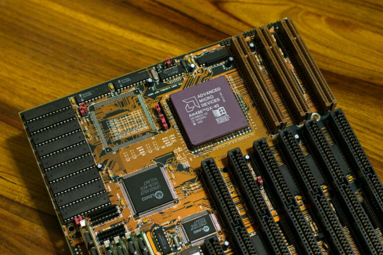 free-photo-of-retro-amd-cpu-on-motherboard
